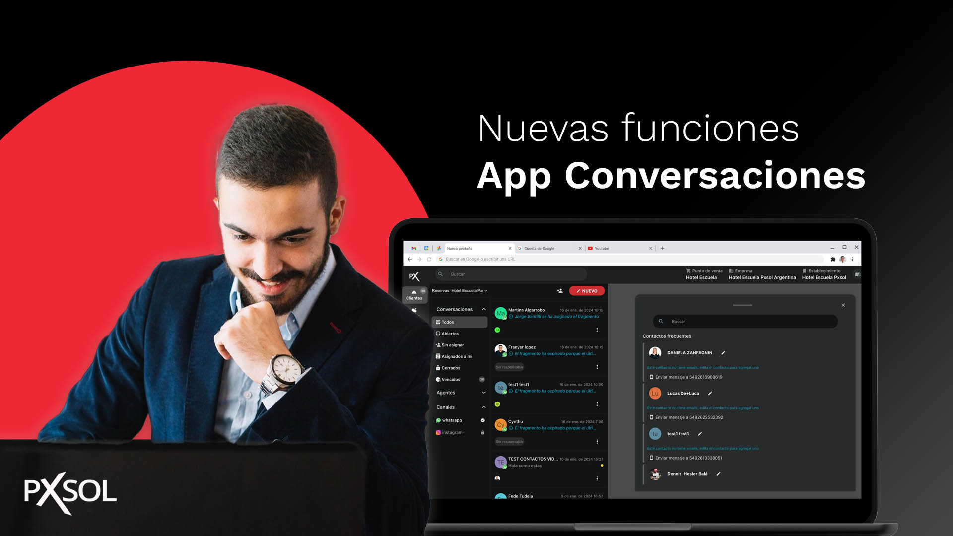 ACTUALIZACIÓN DE SISTEMA:&nbsp;Nuevas Funcionalidades en App Conversaciones