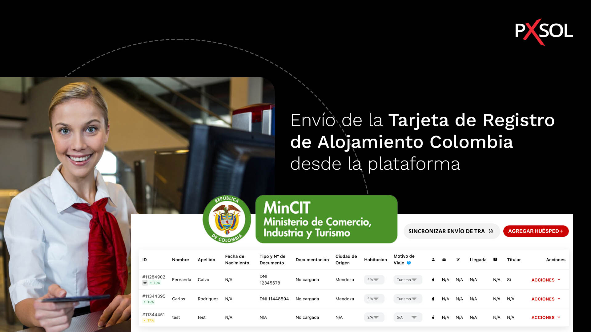 ACTUALIZACIÓN DE SISTEMA:&nbsp;Tarjeta de Registro Colombia